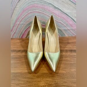 Kate Spade Gold Pumps